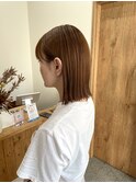 切りっぱなしボブ×ストレート