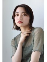 ヘアーアンドメイク エクリ 不動前店(Hair&Make equri) 【不動前美容室】外ハネボブ