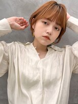 ロンドプロフィール 浦和(Lond profil)&nbsp;中川　前髪カット顔まわり似合わせ外ハネくびれレイヤーミディ