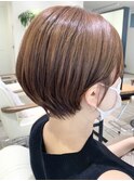 【 Ｉ. 】30代からのナチュラル前下がりショートボブ　川口