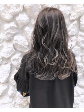 モアナバイヘッドライト 小田原店(Moana by HEADLIGHT) Moana【小田原】#バレイヤージュ#グレージュ#ハイライト