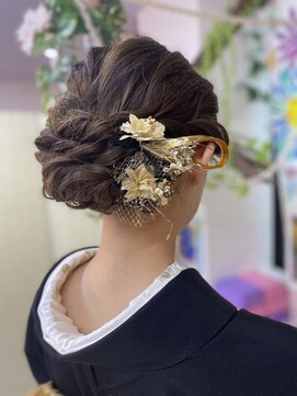ハナココ 水戸店(hana Coco) 着物ヘアアレンジ