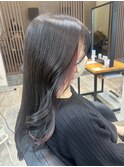 ミルクティーベージュダブルカラーケアブリーチインナーカラー