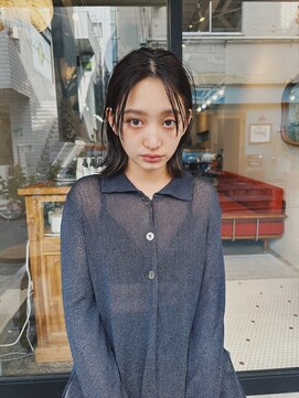 ヒュージ 三軒茶屋(huge) フレーミングカット／レイヤーカット