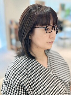 フリップビーアヴェダ(FLIP B AVEDA) 本八幡×ミディアムスタイル×小顔カット