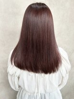 ルノン フィージュ(LUNON fieju)&nbsp;カシスブラウン/ボルドー/ブリーチなし/秋カラー/レッド