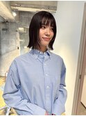 顔まわりカットボブ
