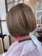 エムスリーヘアー イオンマリンピア店(MIII HAIR)の写真/【オトナ女性本命サロン】MIII式gray color白髪染めはグレイデザインでお洒落！初めての白髪染めこそ楽しく