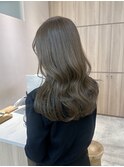 シークレットハイライトで作るヘーゼルベージュ
