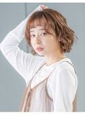 ふんわりボブウェーブ