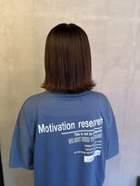 ヘアサロン エン(hair salon en.)&nbsp;超高濃度水素カラー×オレンジブラウン