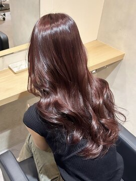 ボンドストーリーホワイト(BondStory White) pink　brown