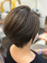 シーズンプラス(SEASON PLUS)&nbsp;絶壁解消/ひし形/大人可愛い/斜めバング/30代40代/ミセスヘア18A