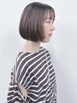 ラウンジ モリオ イケブクロ(Lounge MORIO Ikebukuro)&nbsp;顎ラインボブ前下がりボブ内巻きボブ耳かけボブミニボブ小顔ボブ