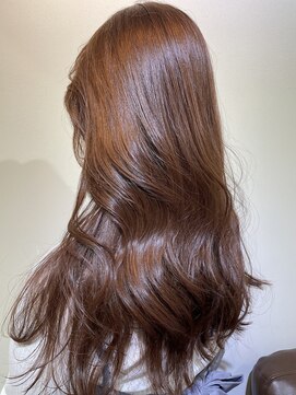 ラック(LUCK) 船橋/くすみベージュ/細めハイライト