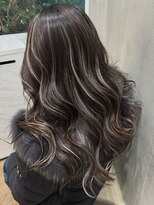 ディモアンド 表参道(Dimo&)&nbsp;xハイライト/イメチェン/ホワイトブロンド/外ハネボブ/美髪/