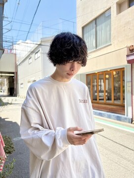 ノアール(noir) マッシュパーマ