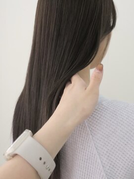 ミル(milu) 【mayu】ロングヘア/透明感カラー/縮毛矯正/四条/河原町