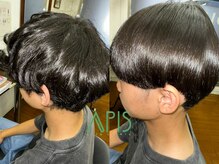 アピス(APIS)の雰囲気（縮毛矯正ハーフ）