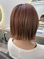 ルート バイ パルタージュ 大宮駅東口店(Root by PaRtage)&nbsp;パツッとボブ/オレンジブラウン/ボブ