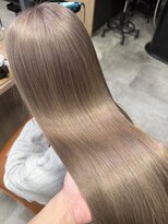 リンクミリ(Link mili)&nbsp;【ミルクティーグレージュ】髪質改善/韓国ヘア/レイヤーカット