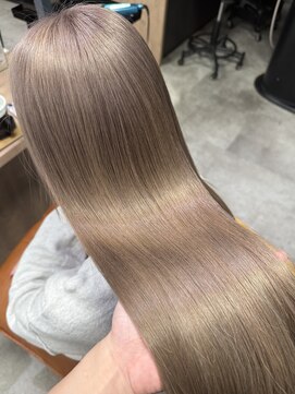 リンクミリ(Link mili) 【ミルクティーグレージュ】髪質改善/韓国ヘア/レイヤーカット