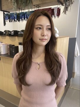 チオ(Chio) 【富山】韓国風くびれレイヤーで作る大人可愛いセミロング