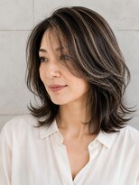 サロンドリアン(Salon de Lien) サロンドリアン 谷崎 白髪染めとハイライト