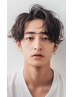 【派手な感じは嫌だ、カールが好きな方】カット+波巻スパイラルパーマ¥13000