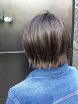 ネオリーブ アンド 渋谷店(Neolive &)&nbsp;【Neolive & 渋谷店】ブリーチ無しでも透明感グリージュbob