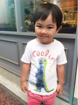 ネオリーブアーチ 武蔵小山店(Neolive arch) *。 キッズカット 前髪短めボブ【neolive arch】。*