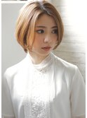 大人かわいいヘア☆前下がりボブ【北新地　西梅田】