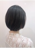 ナチュラルストレートボブ