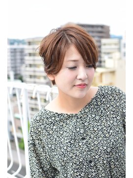 浪漫館 サンク(CINQ) サイドパートレイヤーショート