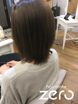 ヘアメイクゼロ 坂戸駅前店(hairmake zero) ゼフィラム　エドル　アッシュブラウン