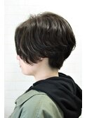 【ゆるさ+メリハリ☆ハンサムショート】