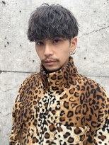 フィフス(fifth) クラウド黒髪マッシュサイドグラデーションスパイラルパーマ