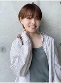 【The C 森谷やよい】耳掛けして可愛い◎丸みショート