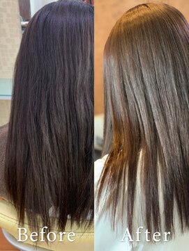 アークスヘアー ラべージュスタイリング楽♪煌き美髪☆ナチュラルストレート