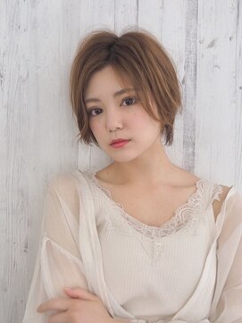 リアイス(Re:ICE) ミニウルフ/くすみブルー/流れるレイヤー/インナーハイライト