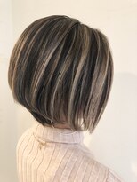 ウォンク(WONK.)&nbsp;[WONK.] 前下がりボブ×ハイライト