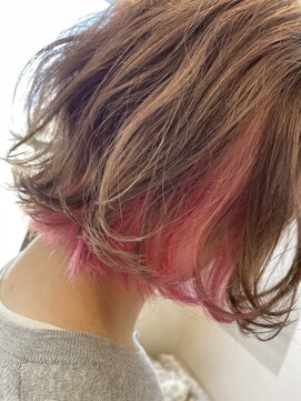 ミネヘアアンドメイク高知店 インナーカラー