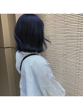 エイト 博多店(EIGHT hakata) 外ハネボブ×ブルー