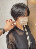 #くびれショート