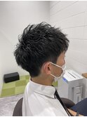 【メンズ人気】ツーブロックパーマ