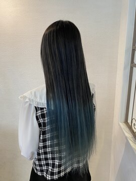 リアン 熊谷本店(Rien) 青のグラデーション