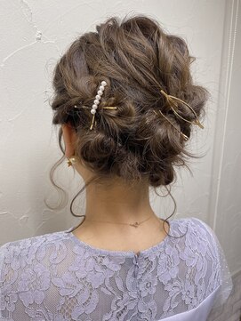 シュリット(schritt) ＊ツインお団子アップスタイル＊　妹尾