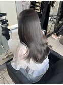 ☆ブリーチなしダブルカラーグレージュカラーグレーアッシュ