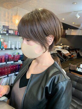 レイラバイアフロート 吉祥寺(Lila by afloat) 【畑中正敏】オリーブベージュニュアンスパーマウェットヘア