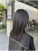 ダークグレージュ10代20代透け感カラーシアーカラー/暗めカラー